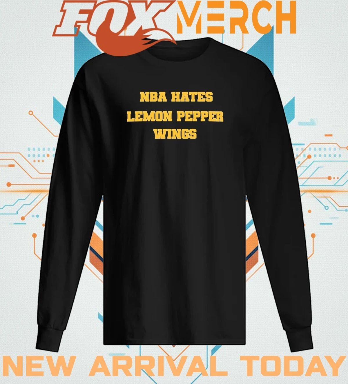 Basketball hates lemon pepper wings t-shirt