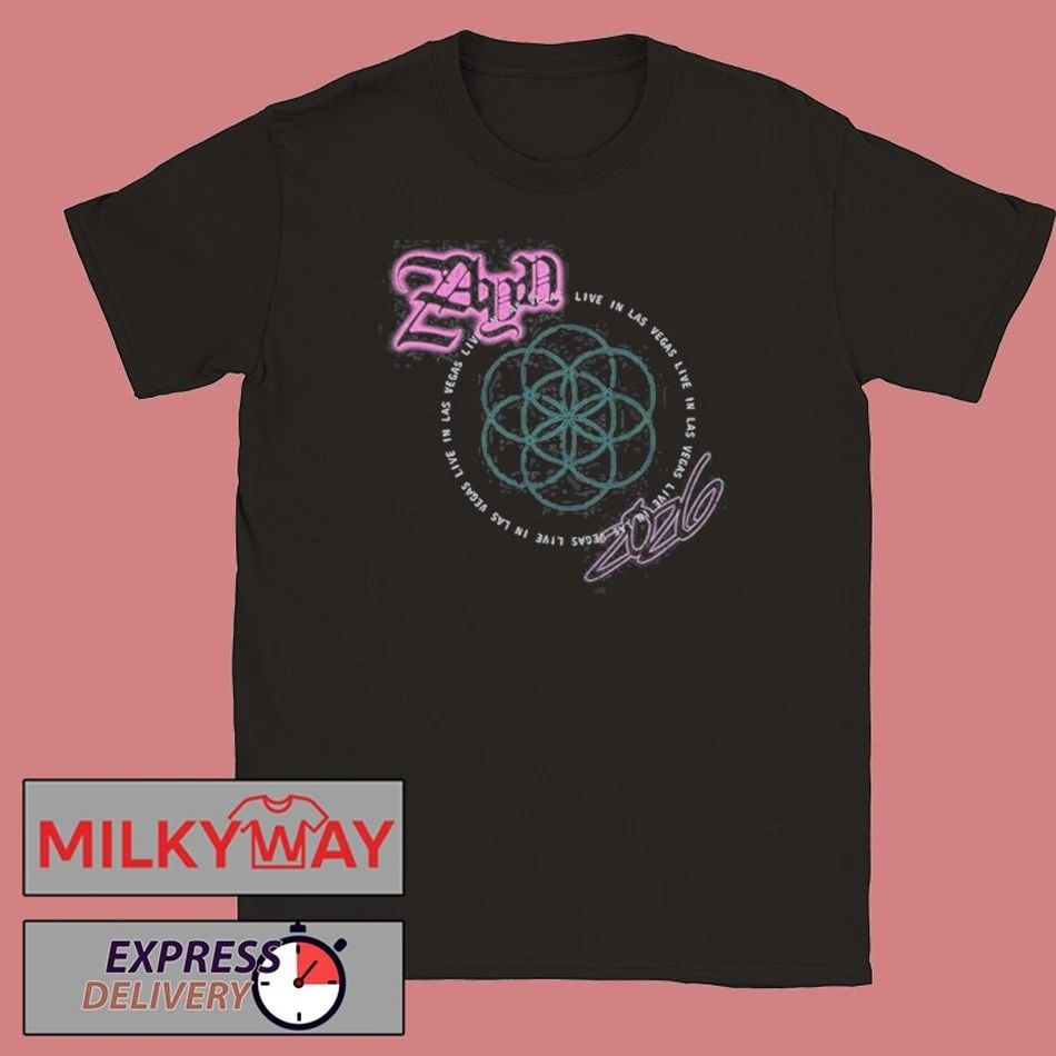 Zayn Malik Las Vegas Tour 2026 Mandala shirt