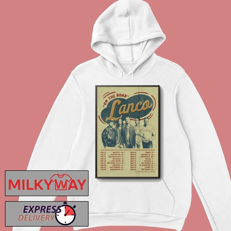 Poster LANCO On The Road Tour 2026 shirt