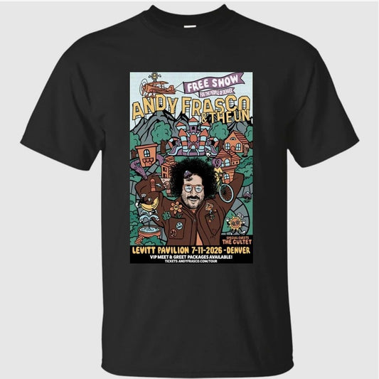 Andy Frasco July 11 2026 Levitt Pavilion Denver Denver CO Tour Shirt