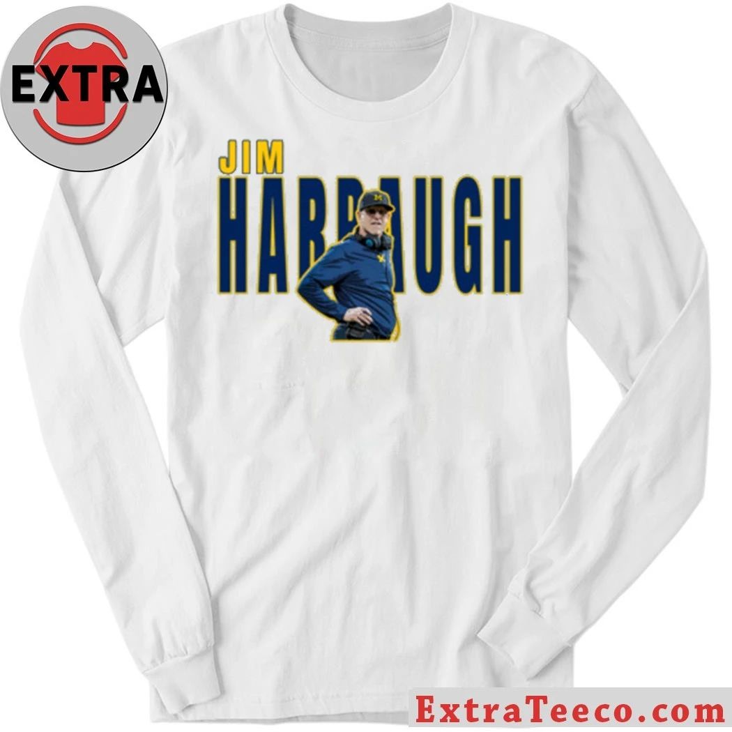 Original Jim Harbaugh Michigan Wolverines Logo 2026 T-Shirt