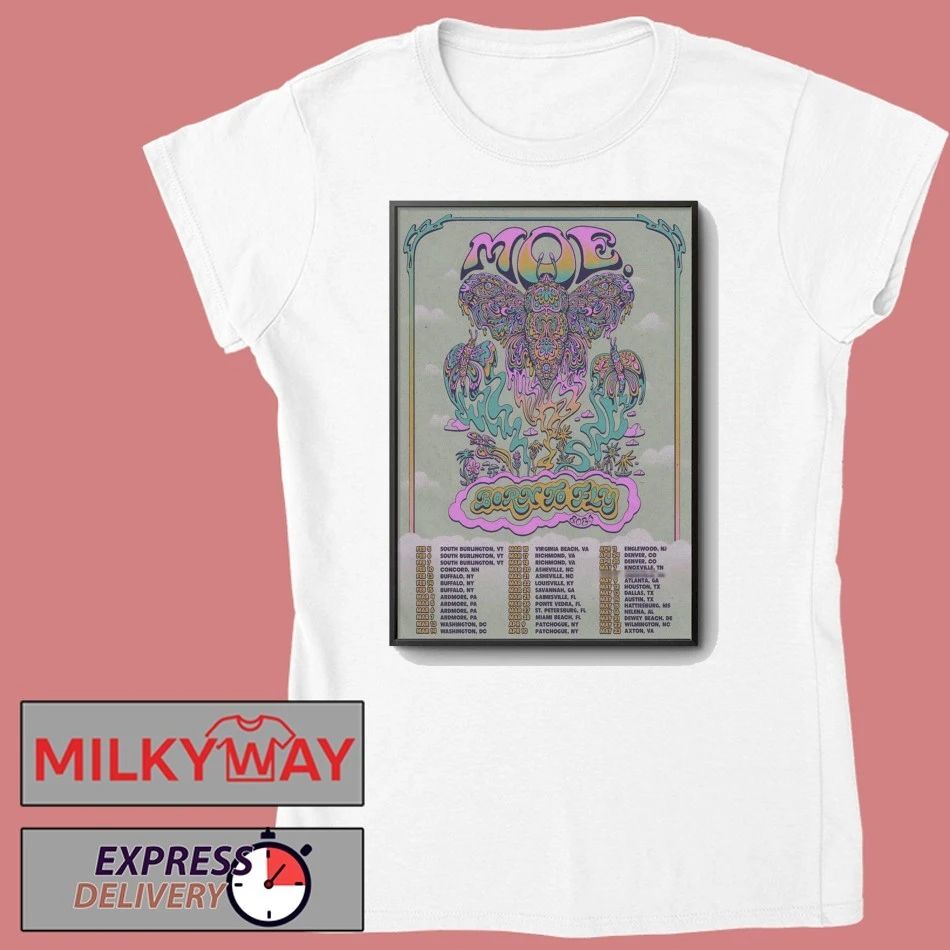 Moe. Poster Born To Fly Tour 2026 shirt