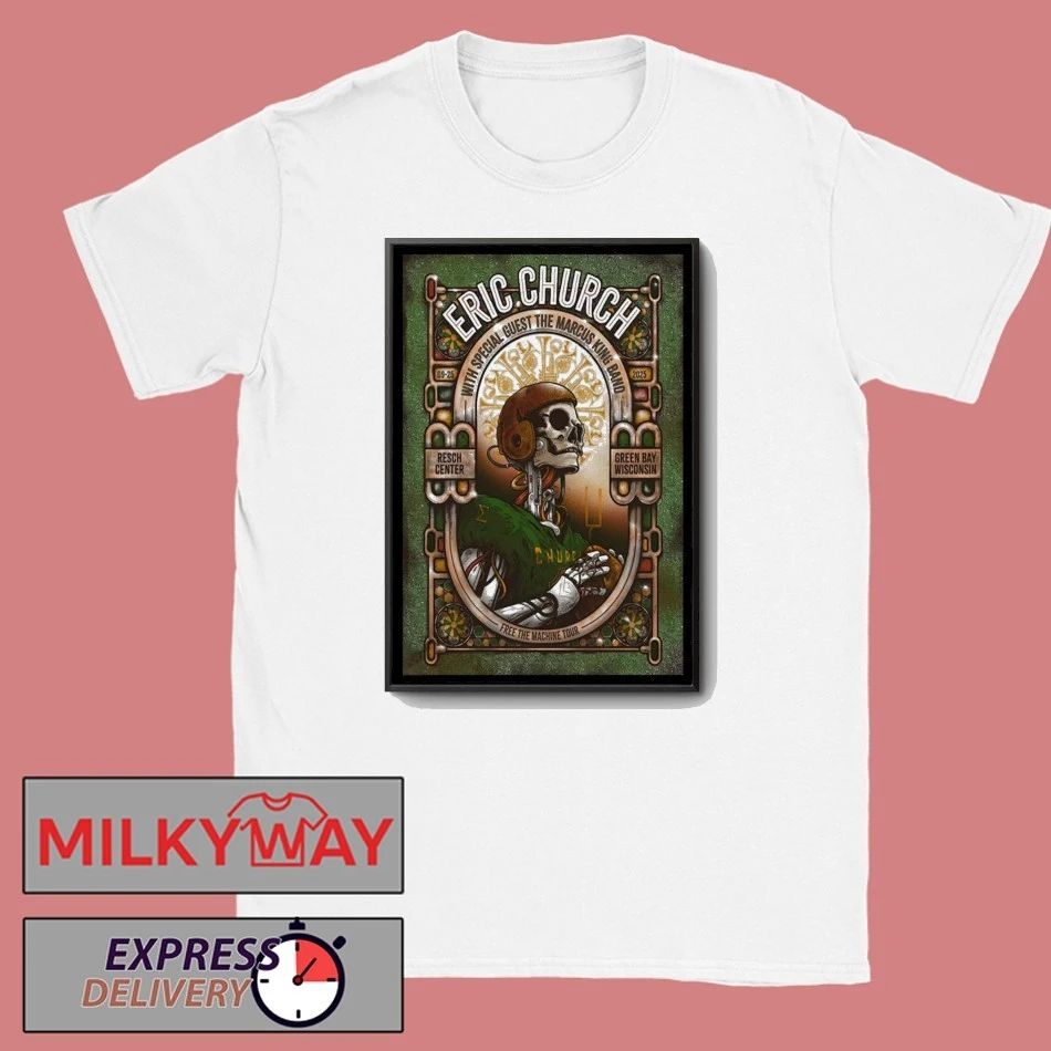 Eric Church Sept 25 2025 Resch Center Green Bay WI Poster shirt