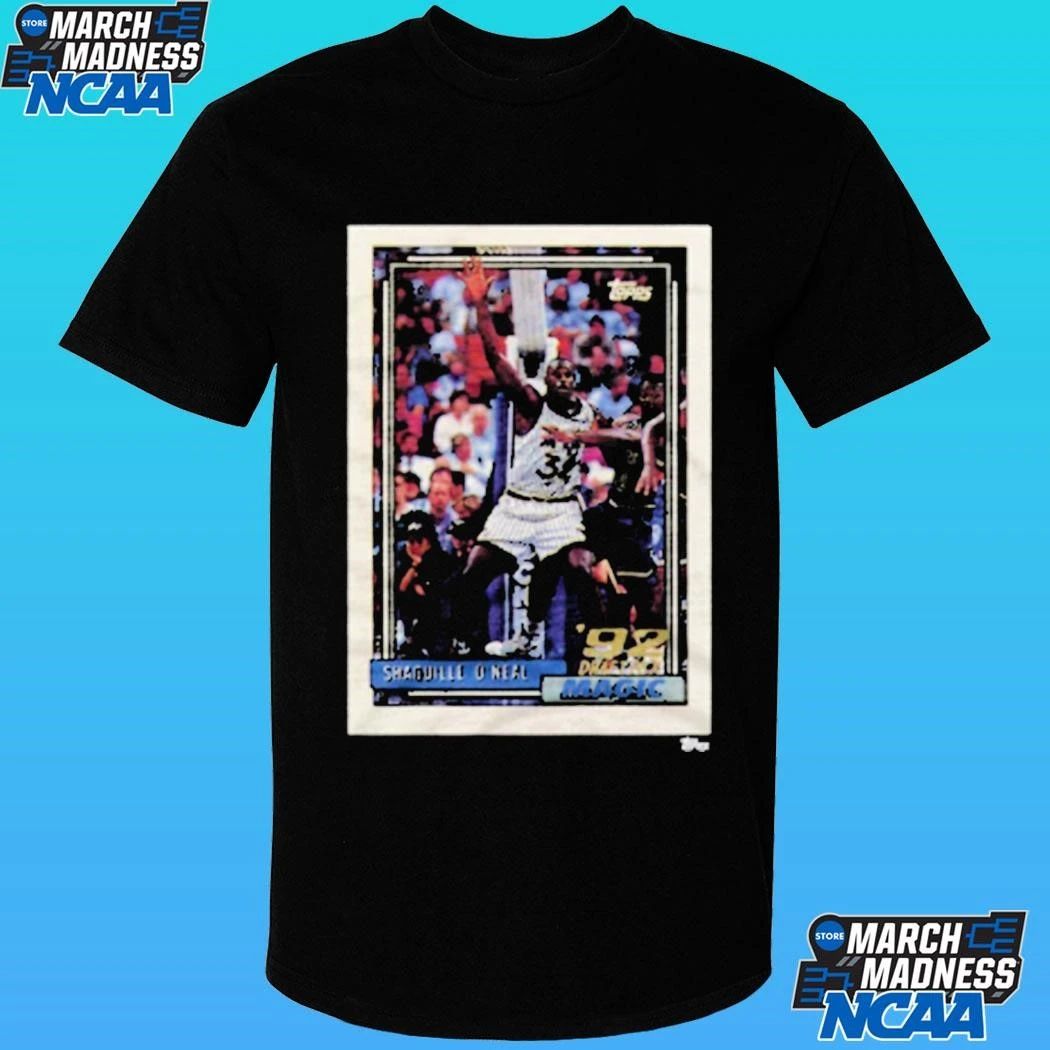 1992 Topps Basketball Shaquille O’neal Magic Shirt