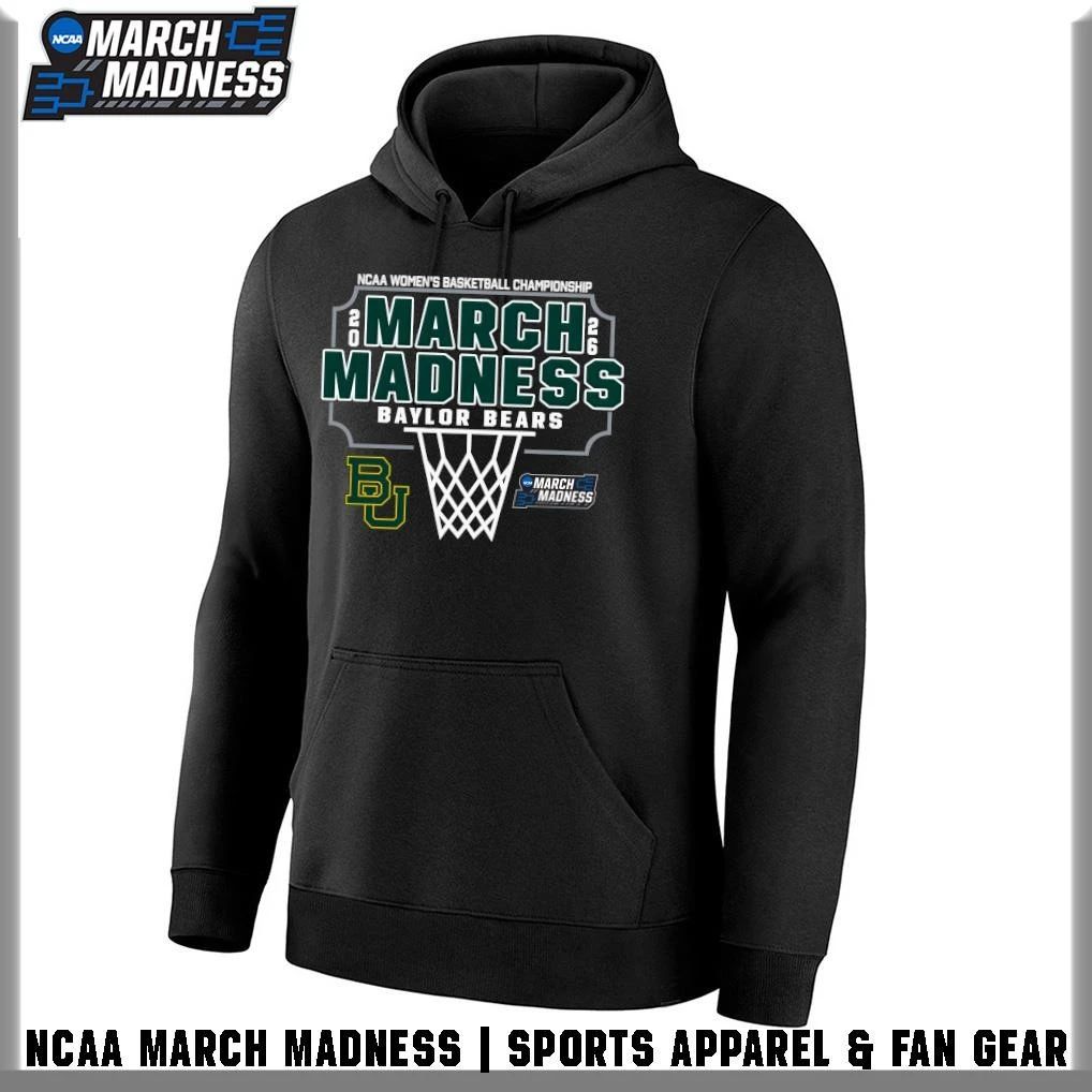 Baylor Bears 2026 NCAA Women’s Basketball Tournament March Madness T-Shirt
