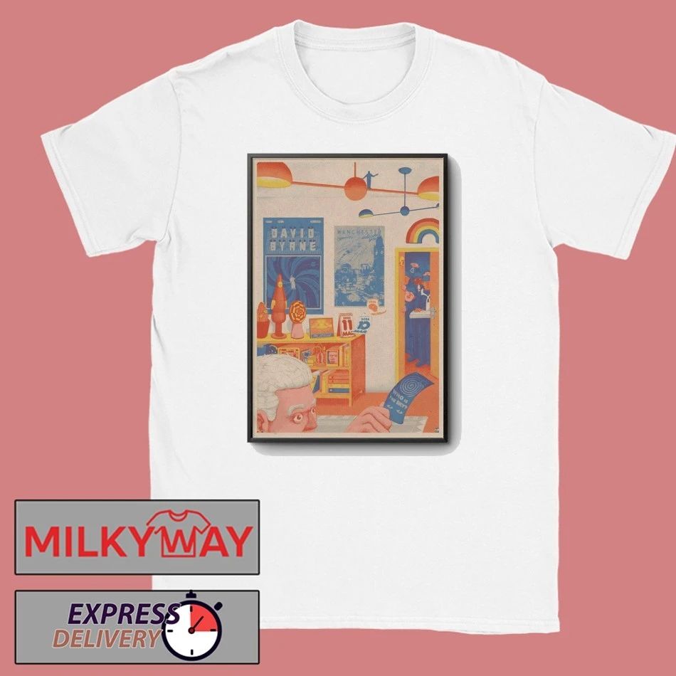 David Byrne Tour Manchester UK On Mar 10-11 2026 Poster shirt