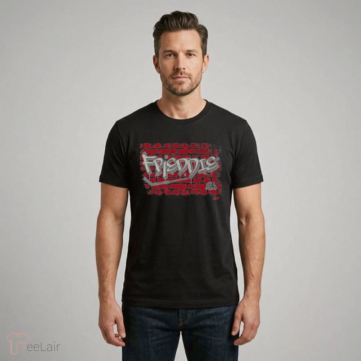 Frederik Andersen Brick Wall Freddie T-Shirt