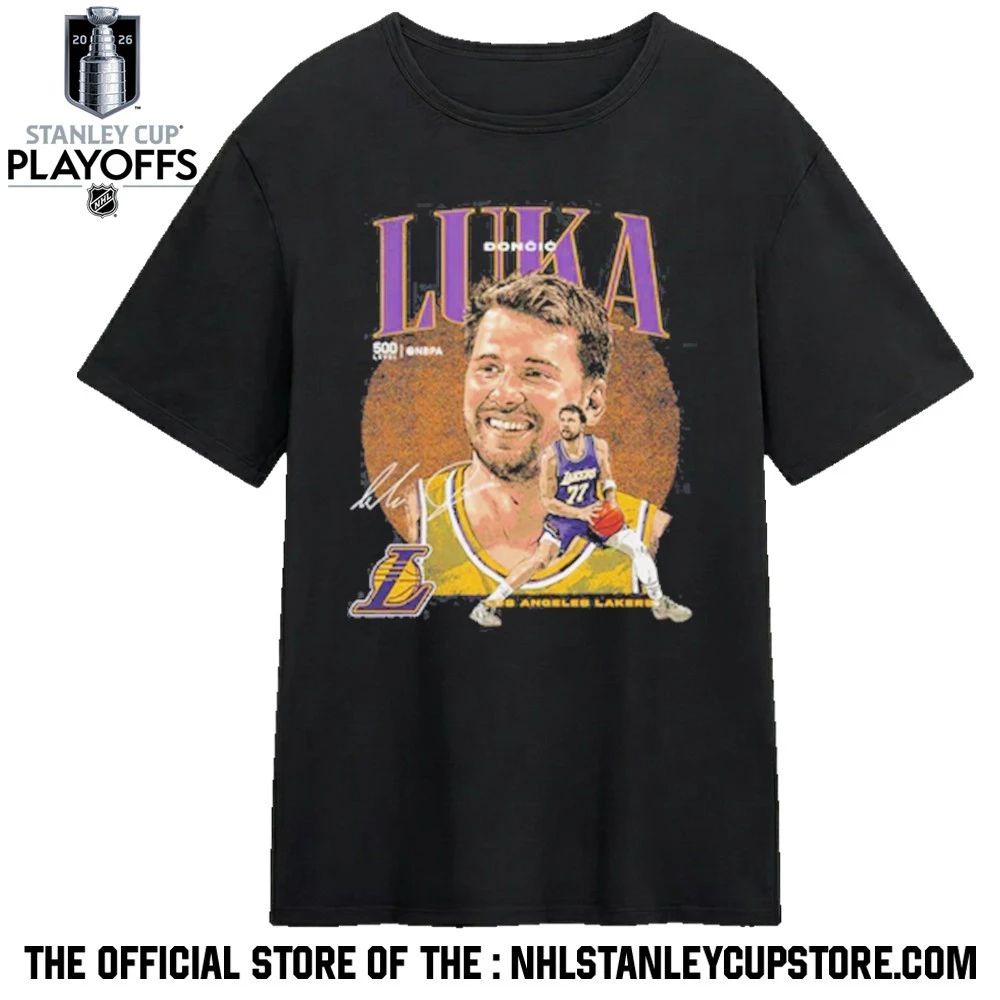 Luka Doncic Los Angeles Lakers Dual WHT Shirt