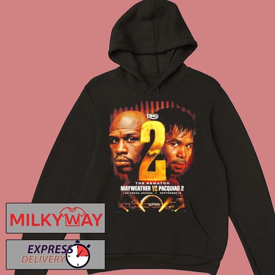 The Ring 2 Floyd Mayweather Jr vs Manny Pacquiao Rematch On September 19 2026 At Sphere in Las Vegas shirt