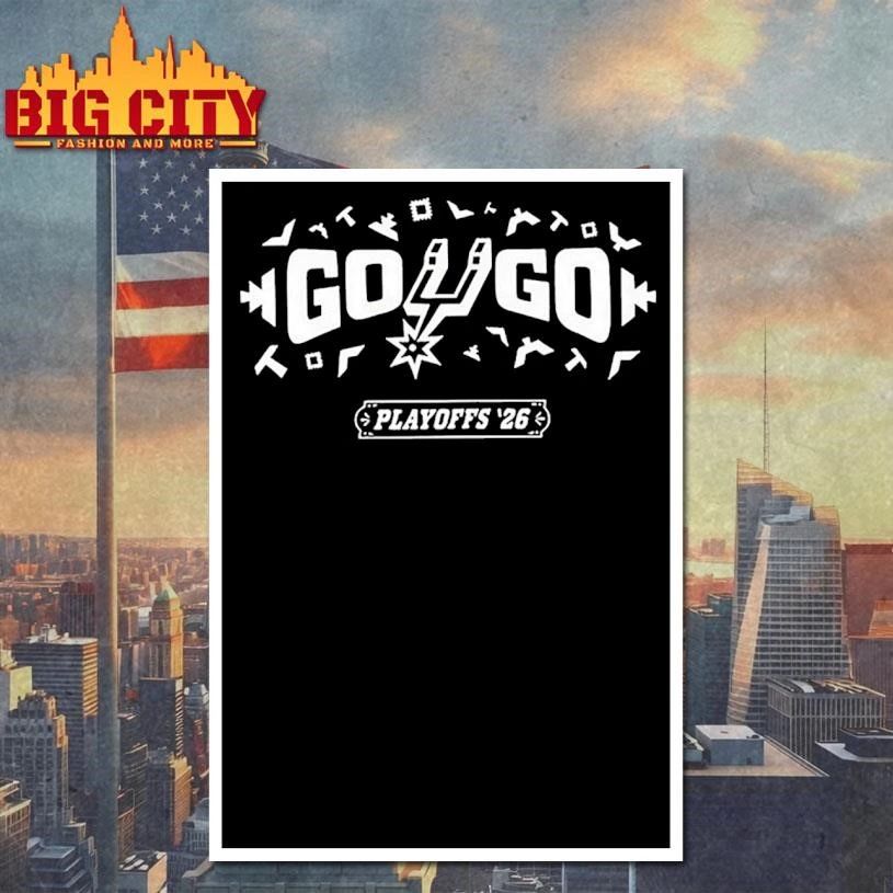 Go Spurs Go Playoffs 2026 Shirt