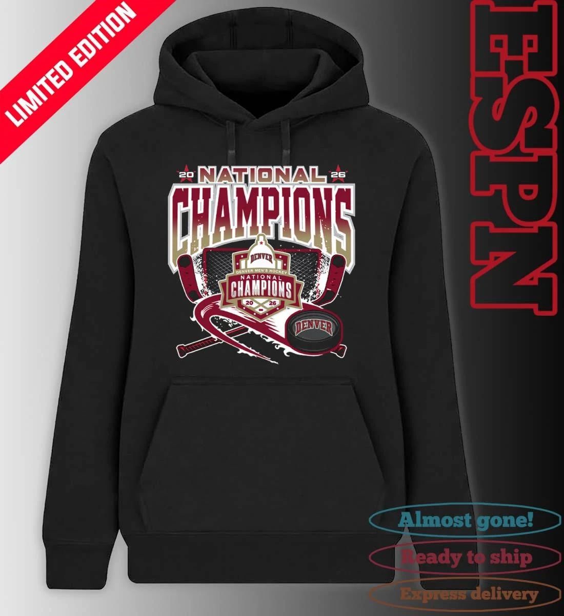 Denver Men’s Ice Hockey NCAA National Champions Vintage 2026 Shirt