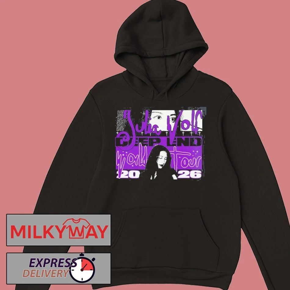 Julia Wolf Deep End World Tour 2026 North America UK And EU Schedule Dates Two Sided T-Shirt