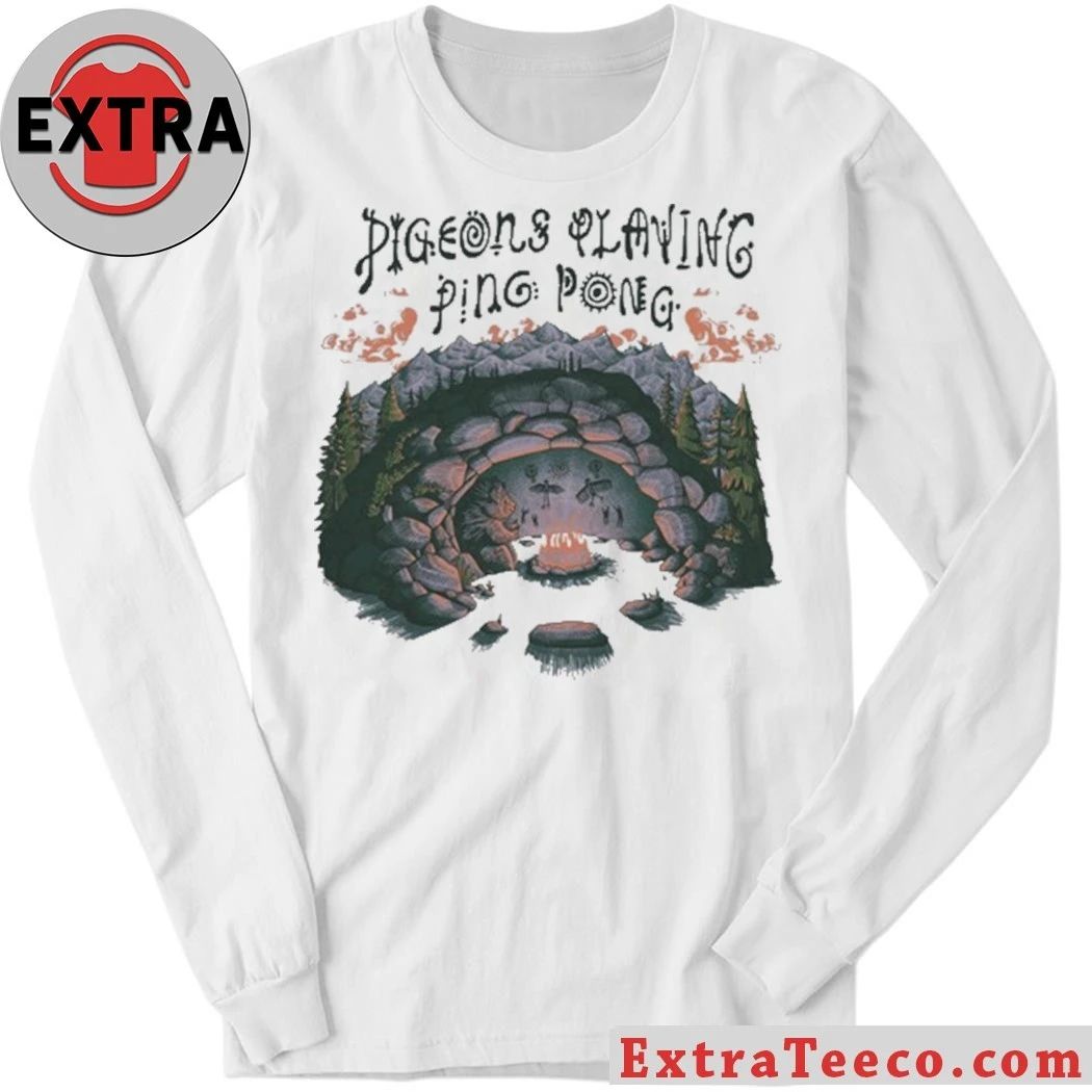 Pigeons Playing Ping Pong X Nature Backs 2026 Shirt
