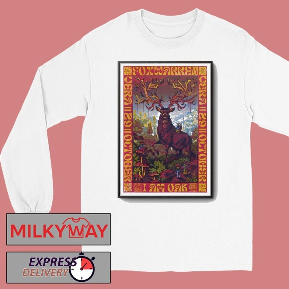 Foxwarren Concert Vera Groningen Show Oct 29 2025 Poster shirt