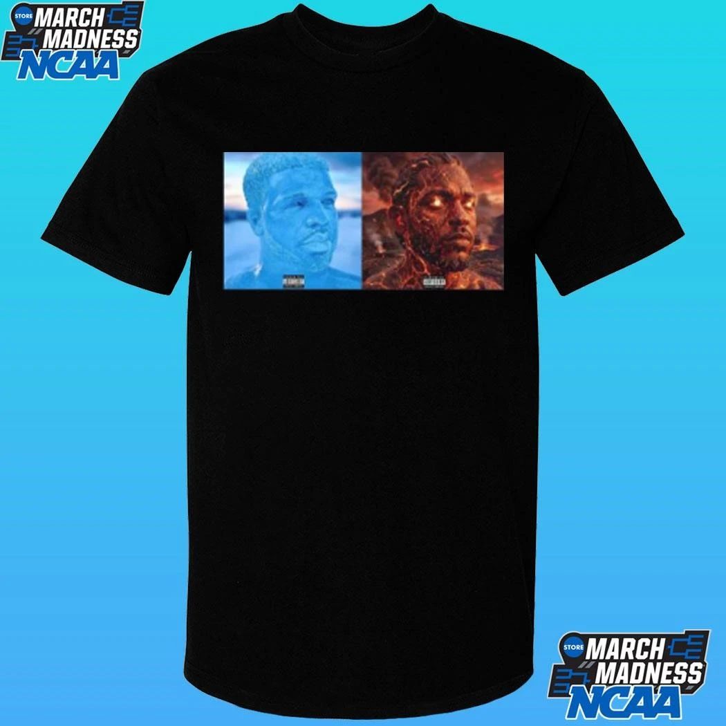 Drake Iceman And Kendrick Lamar Fireman Album Covers Shirt