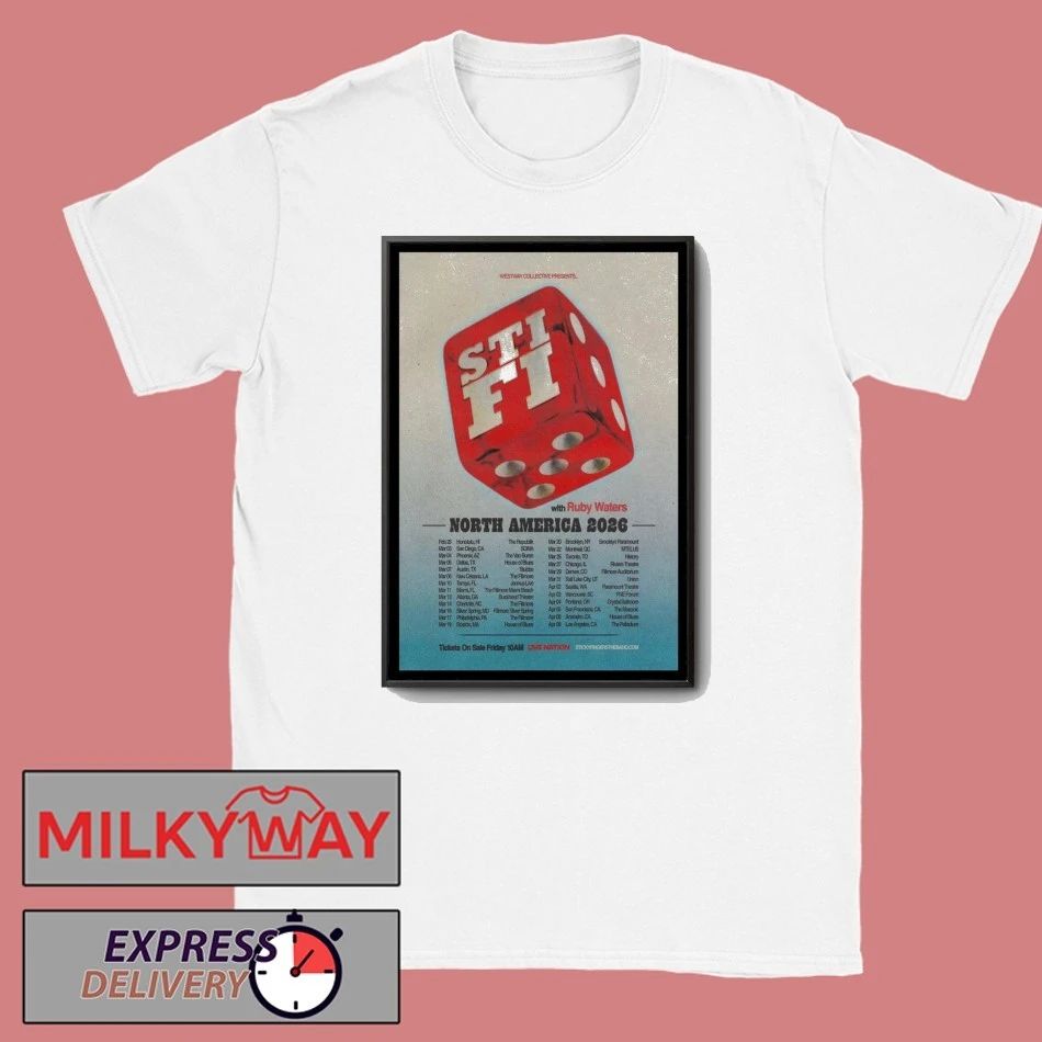 Sticky Fingers Fall Tour 2026 Poster shirt