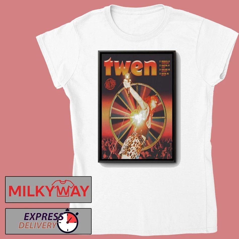 Twen Summer Heat Tour July 2026 Poster shirt