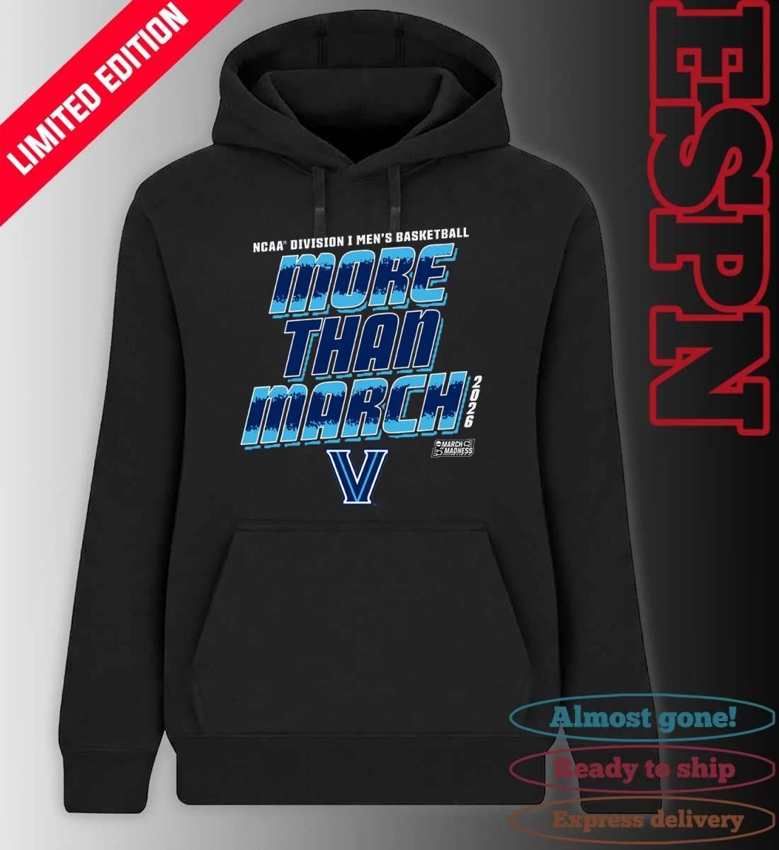 Villanova Men’s Basketball More Than March 2026 Shirt