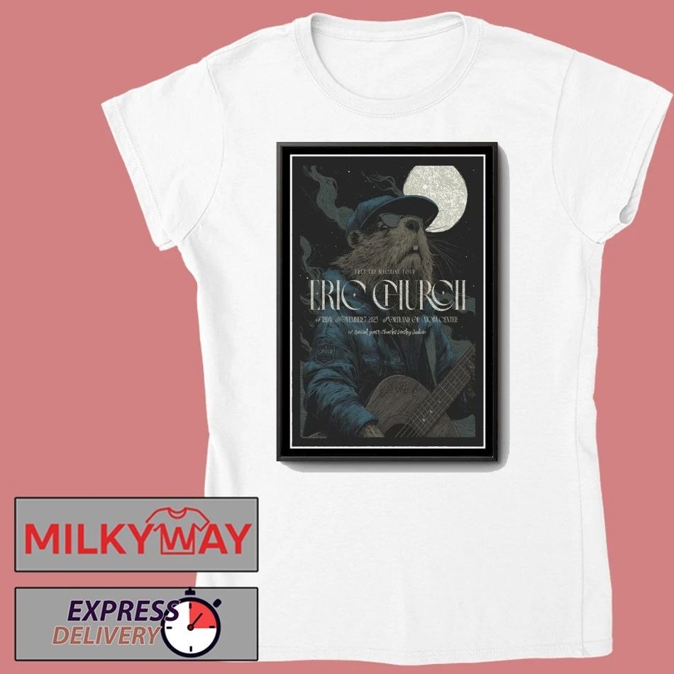 Eric Church In Portland, OR November 7 2025 Poster shirt