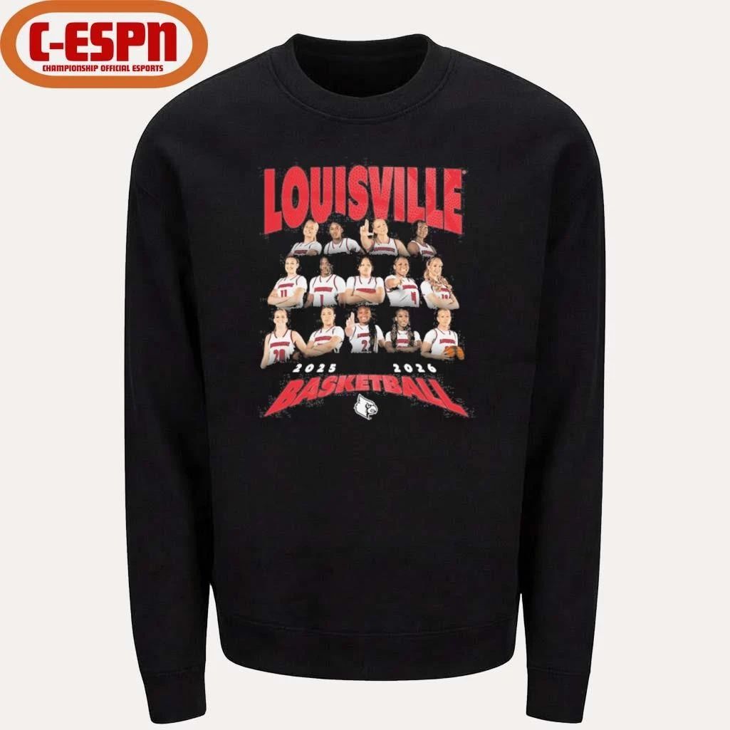 2025-2026 Louisville Women’s Basketball Team Shirt