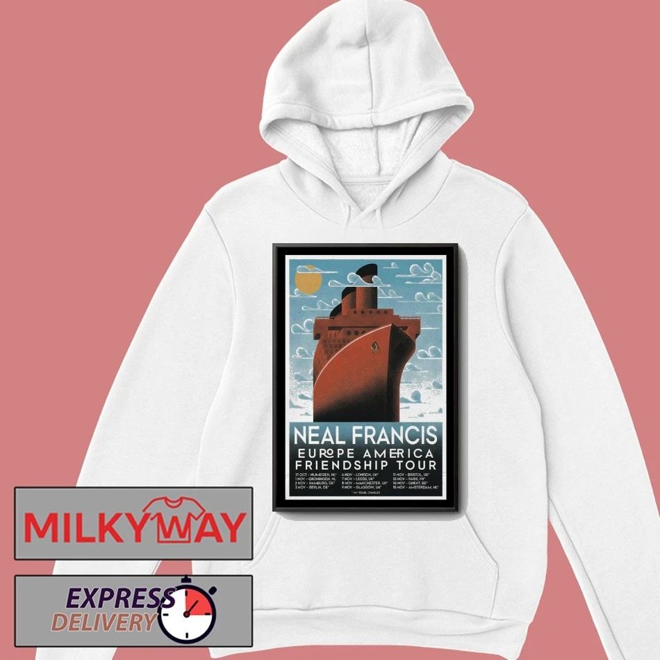 Poster Neal Francis Tour Europe & America 2025 shirt