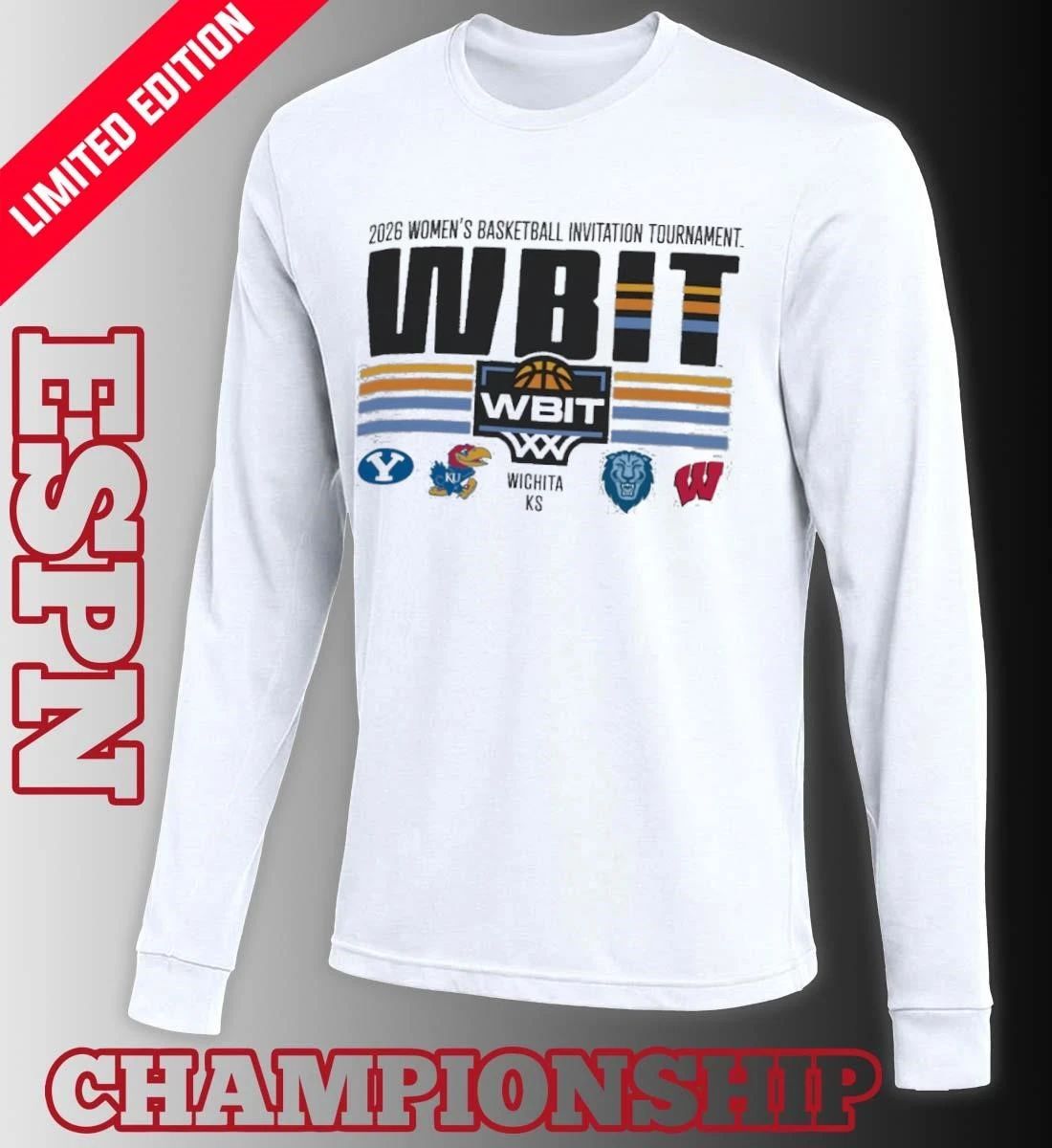 2026 WBIT Women’s Basketball Invitation Tournament Shirt