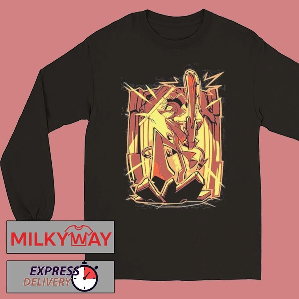 Striker Halloween Shark Robot Helluva Boss shirt