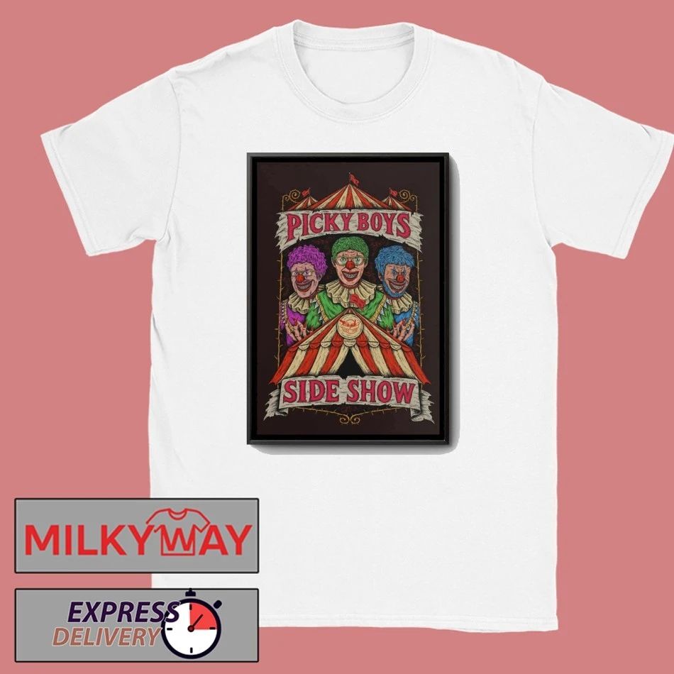 Picky Boys Side Show Poster shirt