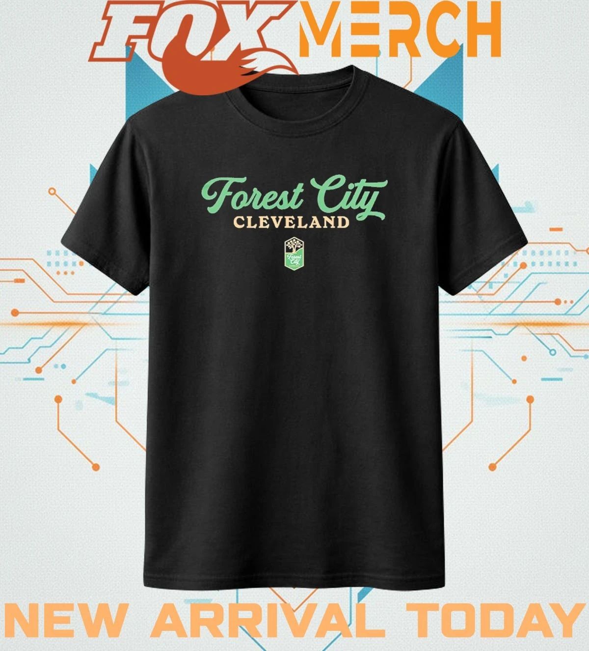 Forest city Cleveland t-shirt