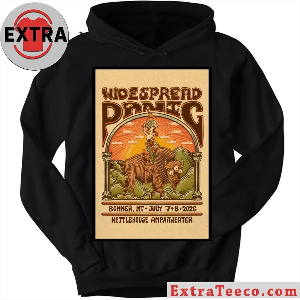 Widespread Panic Bonner MT On July 7-8 2026 Poster Shirt