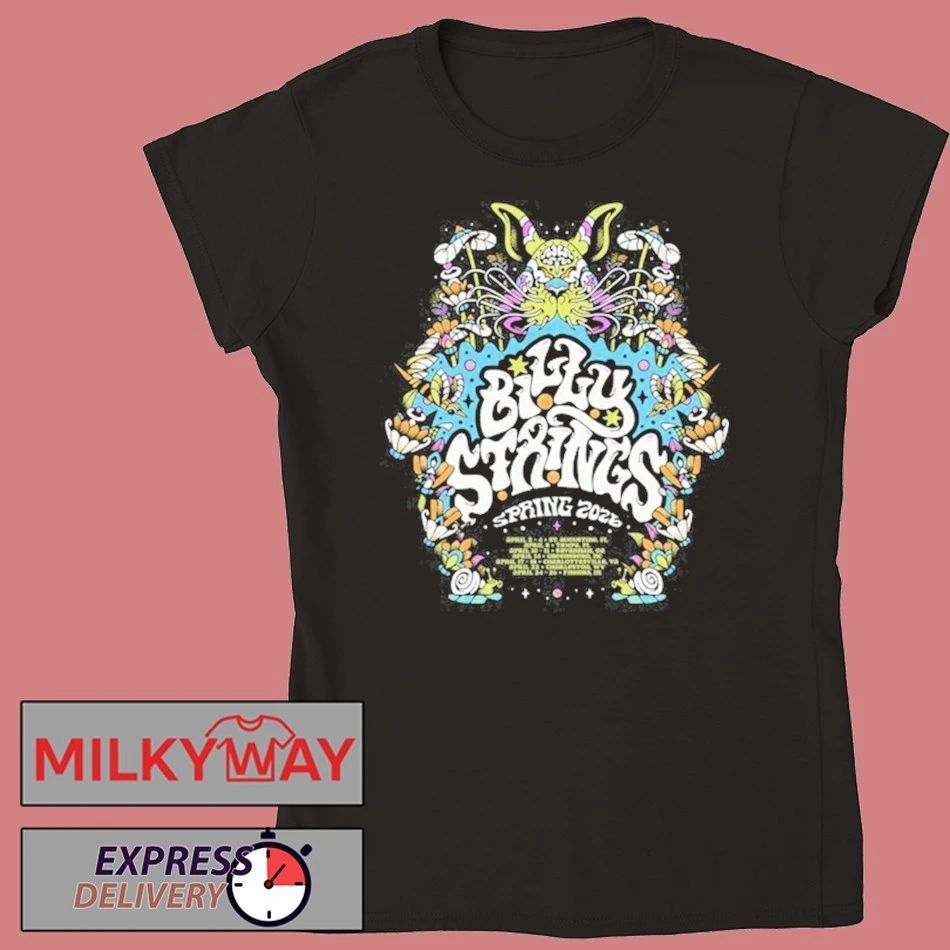 Billy Strings Spring 2026 Tour shirt
