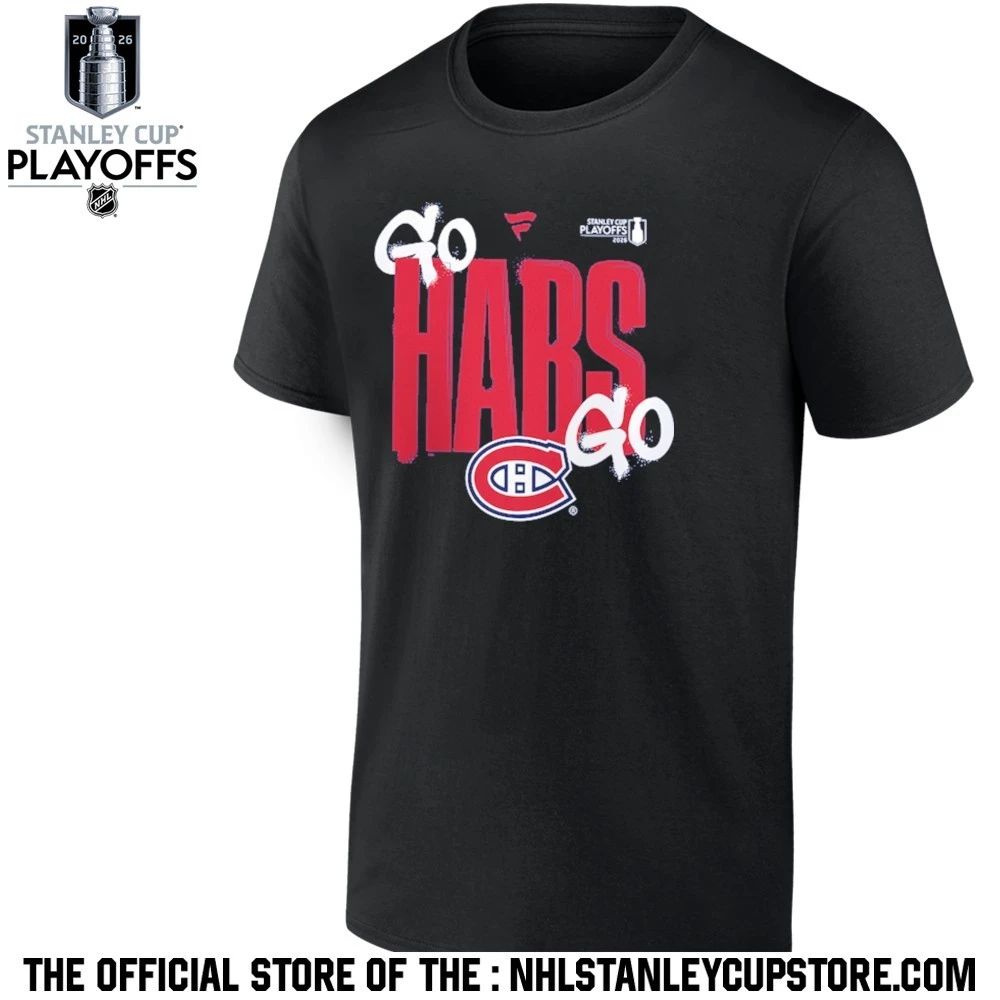 Montreal Canadiens Navy 2026 Stanley Cup Playoffs Slogan Shirt