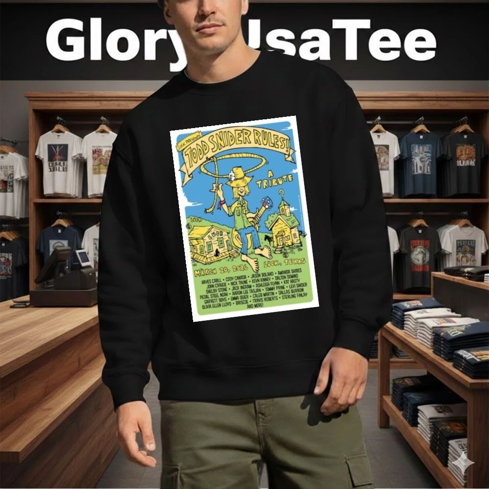 John Craigie March 20 2026 Luck, Texas Poster Shirt