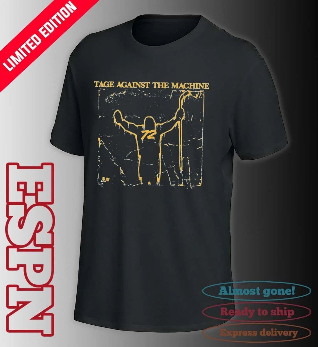 Tage Thompson Tage Against the Machine T-Shirt