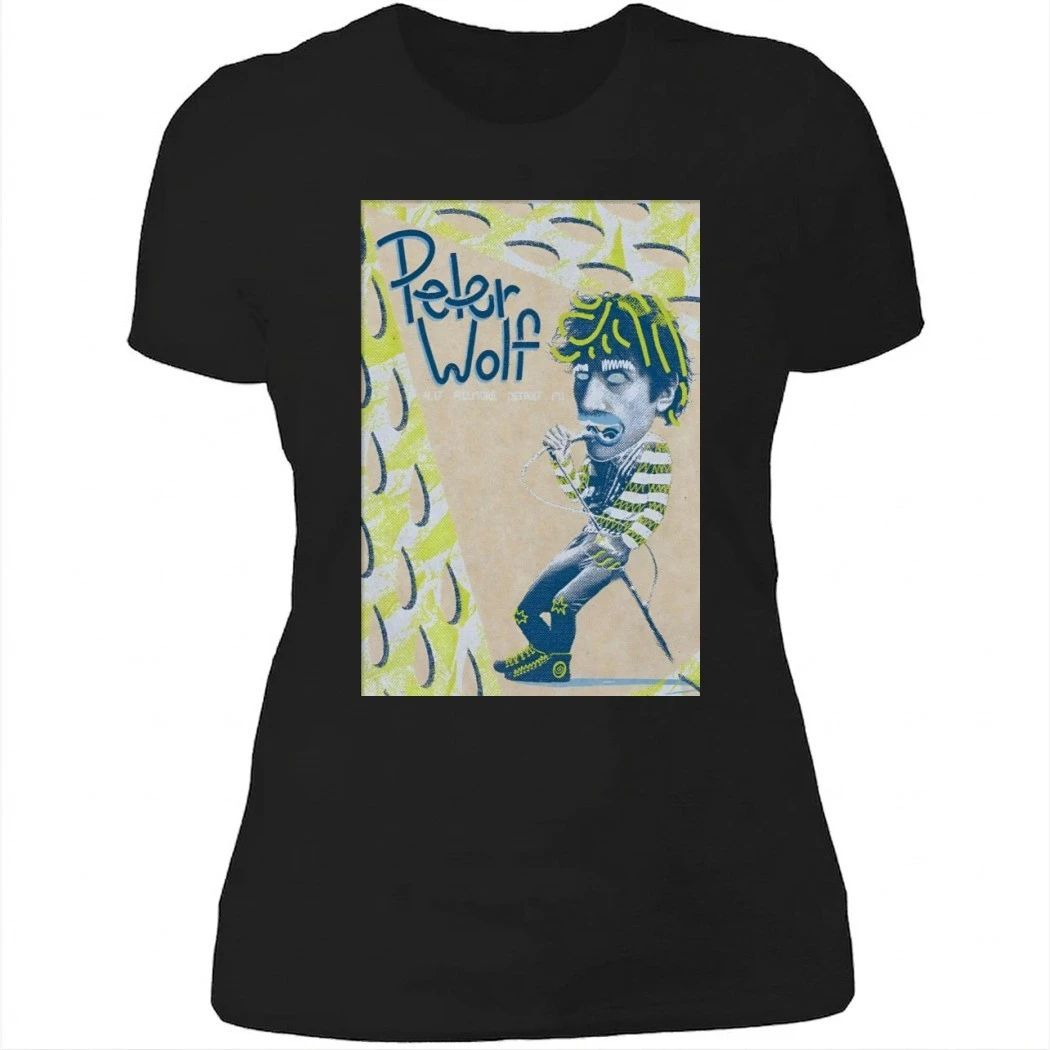Peter Wolf Apr 17 2026 Detroit MI Shirt