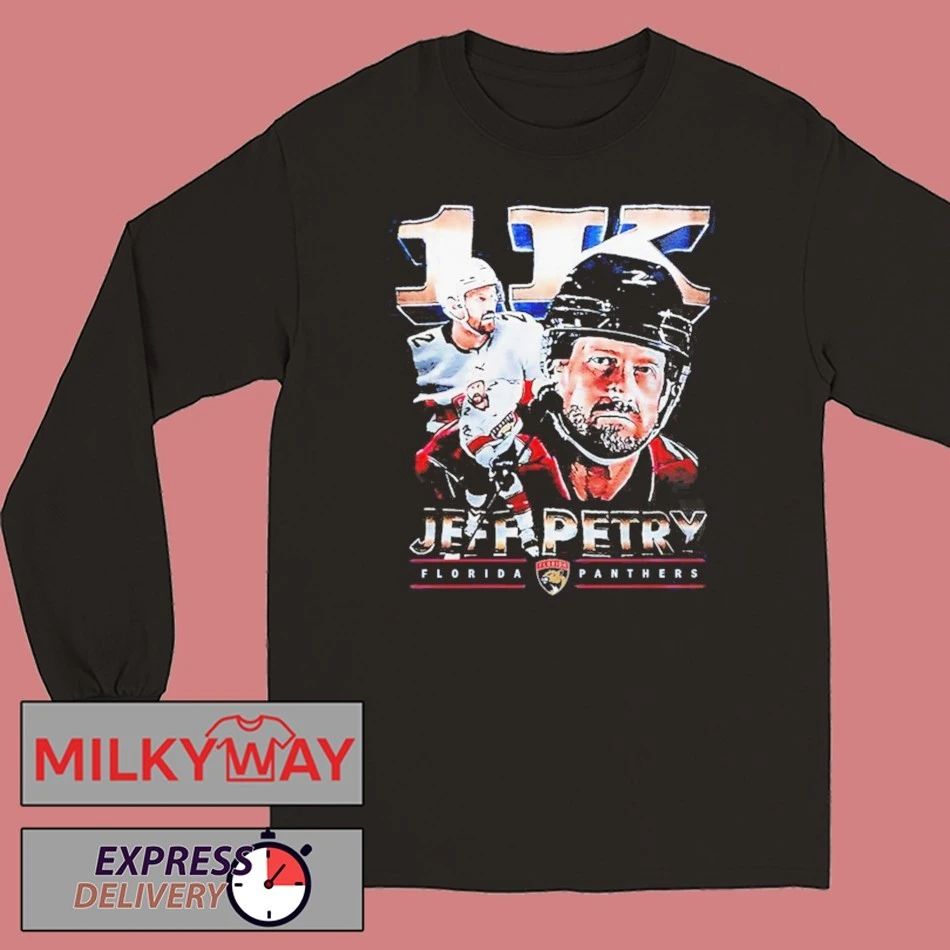Florida Panthers Jeff Petry 1000th NHL Game T-Shirt