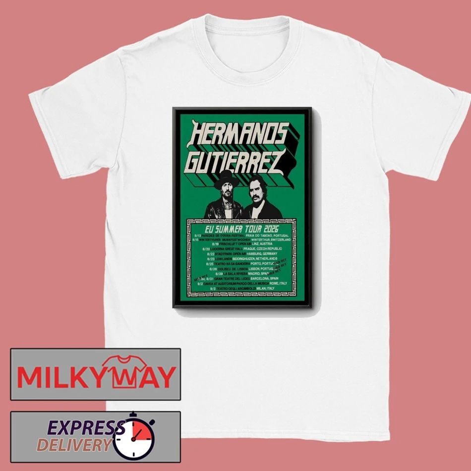 Hermanos Gutiérrez EU Summer 2026 Shows Poster shirt
