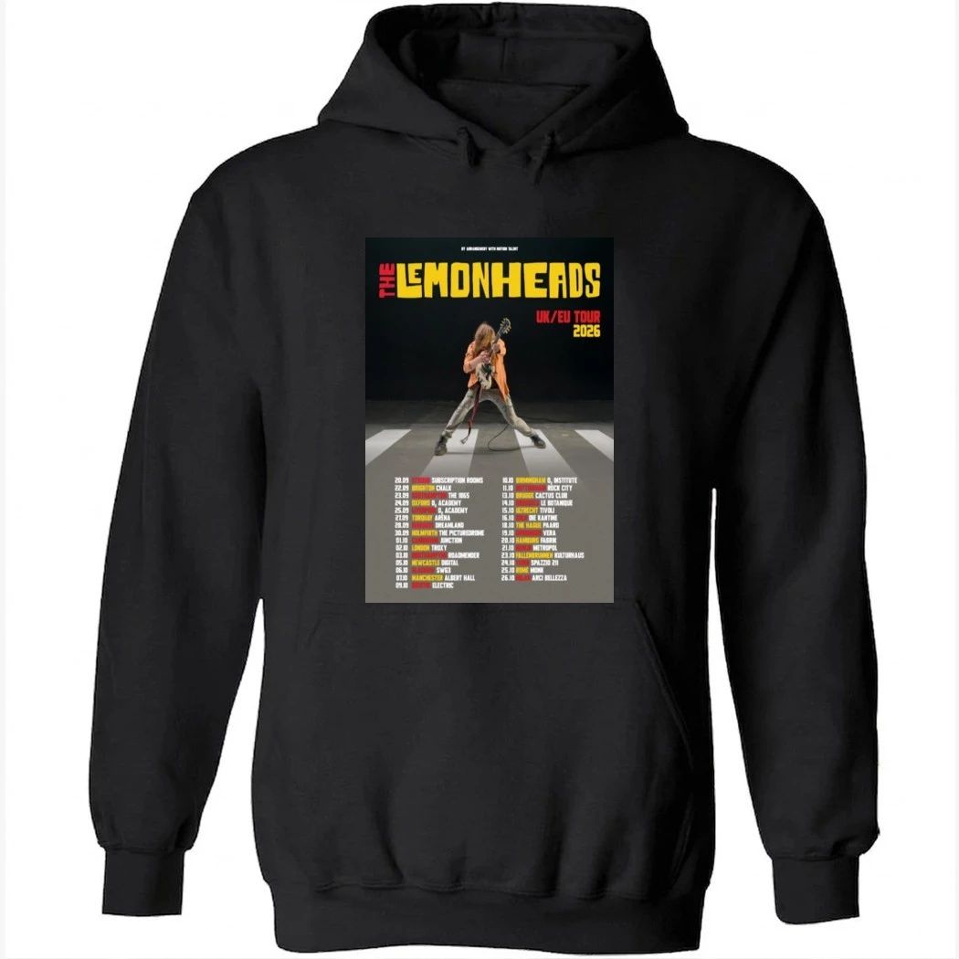 The Lemonheads Tour UK EU 2026 Poster Shirt