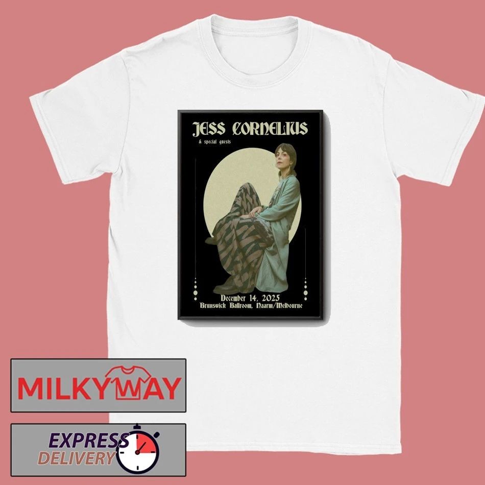 Jess Cornelius Brunswick VIC December 14 2025 Poster shirt
