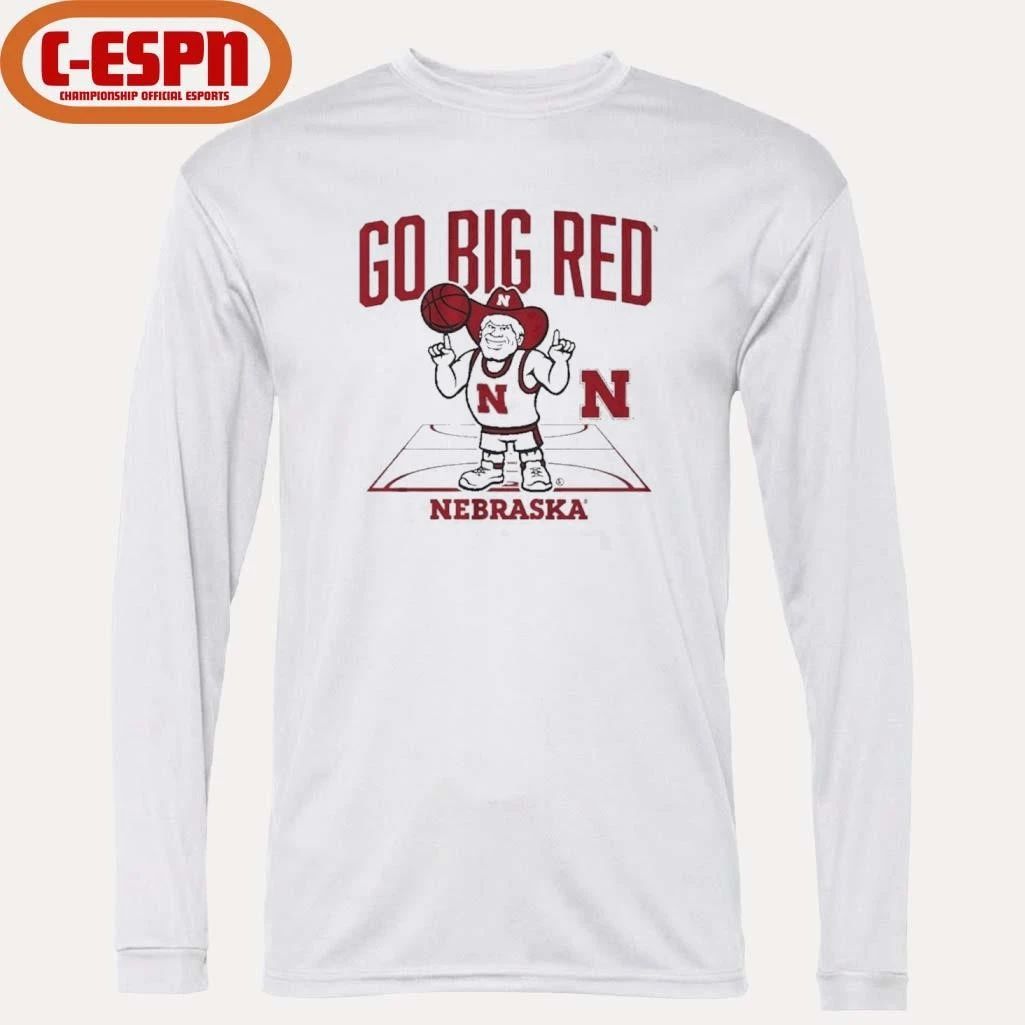 Nebraska Basketball Herbie Mascot Shirt