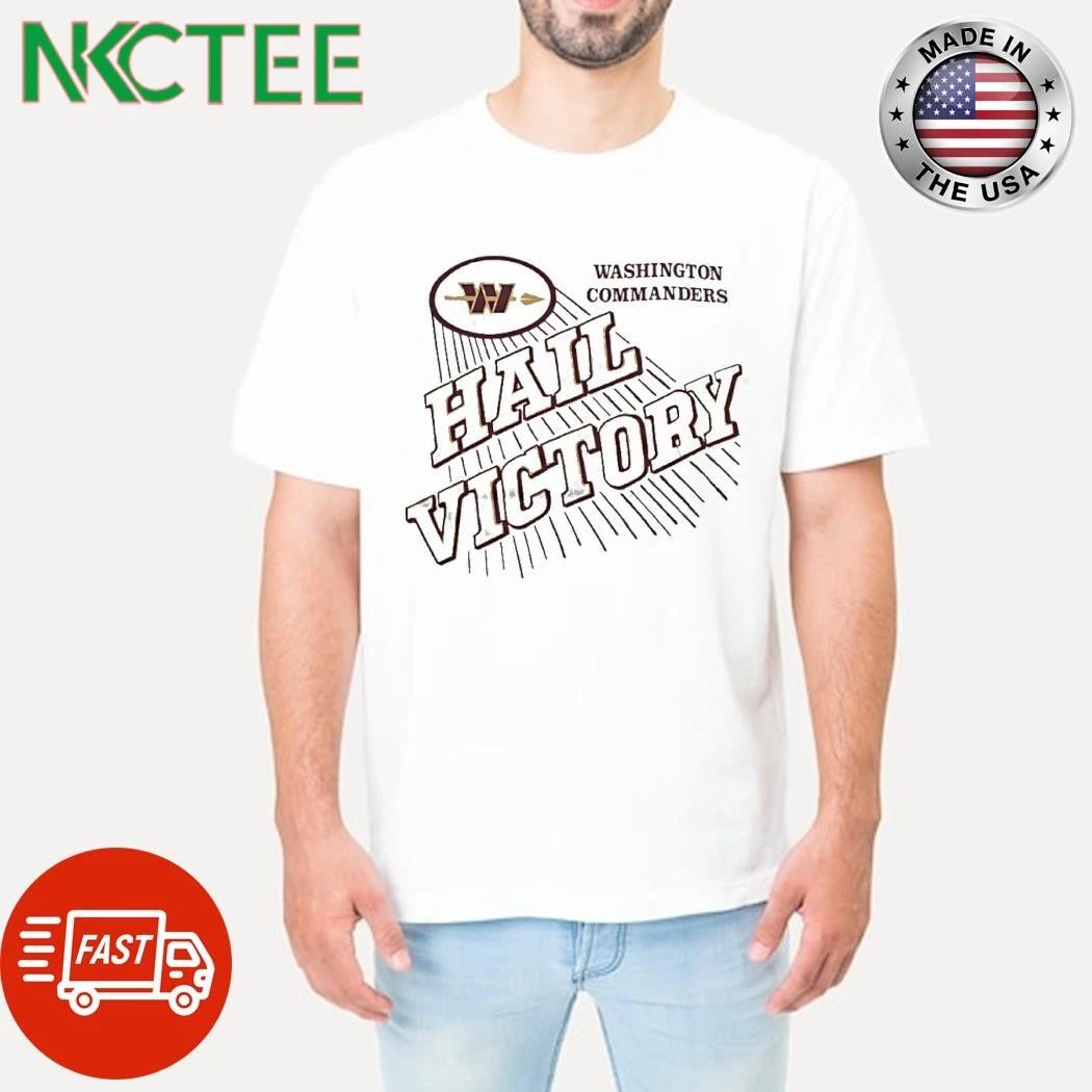 Washington Commanders 2026 Hail Victory Logo shirt