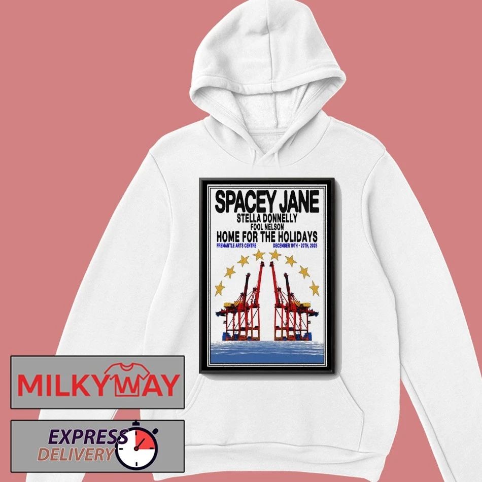 Spacey Jane Dec 19 2025 Fremantle Arts Centre Poster shirt