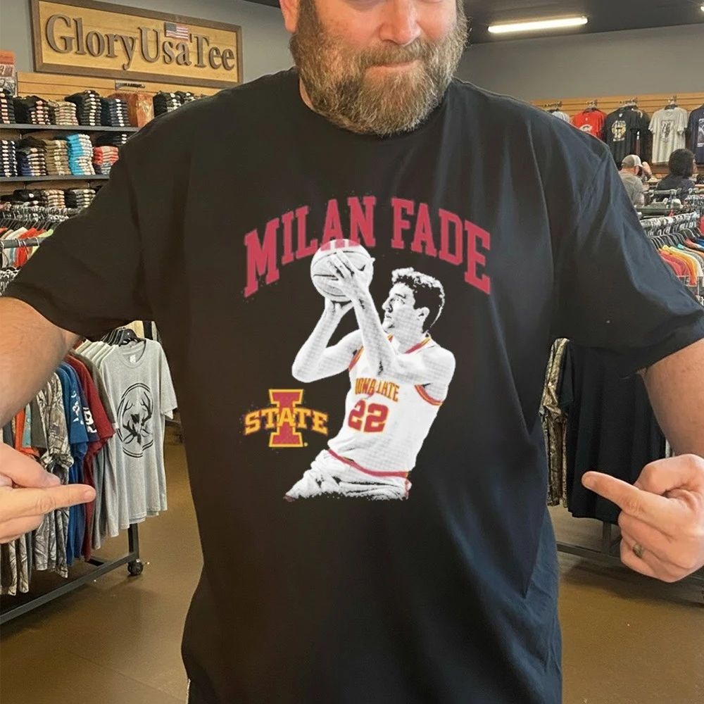 Milan Momcilovic Iowa State Black MM26 Shirt