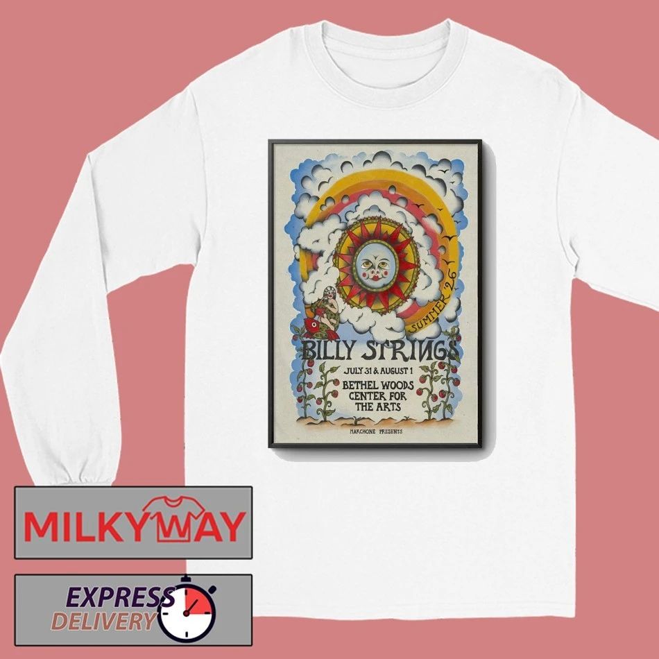 Billy Strings Summer 2026 Tour Poster shirt
