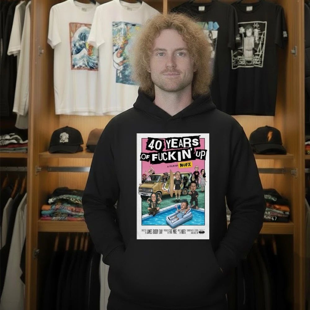 NOFX 2026 40 Years Of Fuckin’ Up Shirt