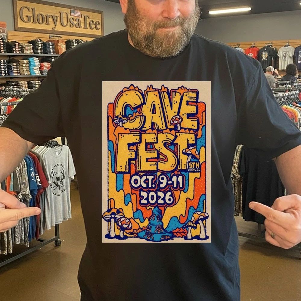 Cave Fest Oct 9-11 2026 The Caverns In Pelham TN Poster Shirt