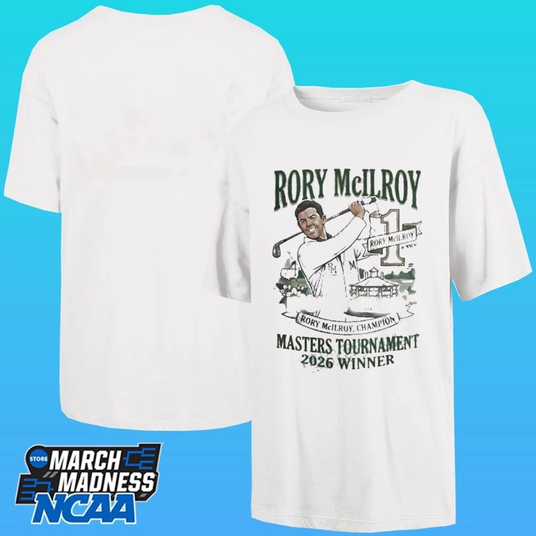 Rory Mcilroy Wins Masters Tournament 2026 Winner Shirt