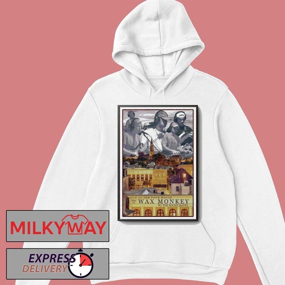Wax Monkey Nov 22 2025 In Charleston SC Poster shirt