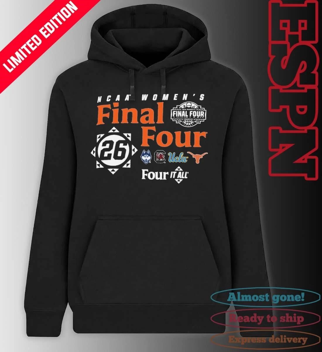 2026 NCAA Women’s Final Four Semifinal Shirt