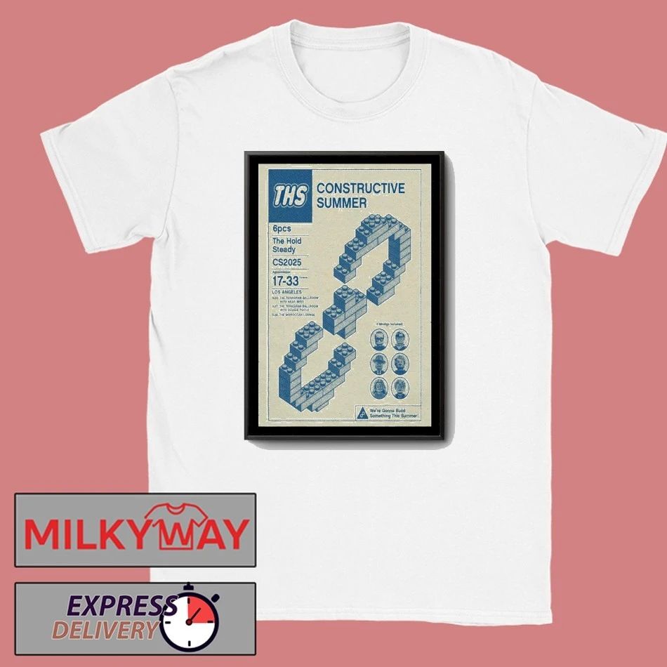 Sept 28, 2025 The Hold Steady The Moroccan Lounge in LA Poster shirt
